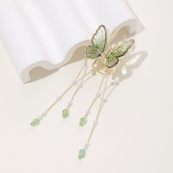 Butterfly hair clip claw