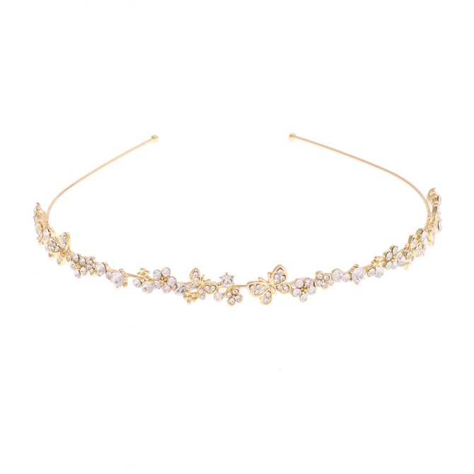 Gold Crystal Headband