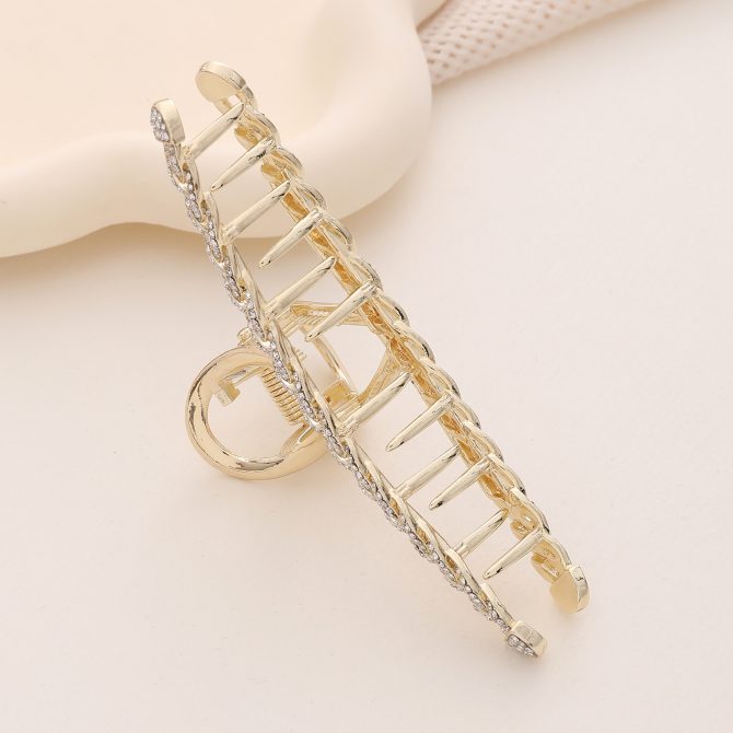 Crystal Metal Banana Clip
