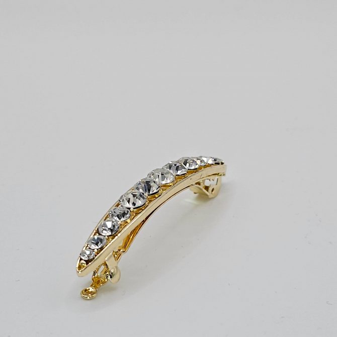 Medium Rhinestone Hair Barrette