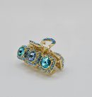 Small Rhinestone Metal Claw Clip