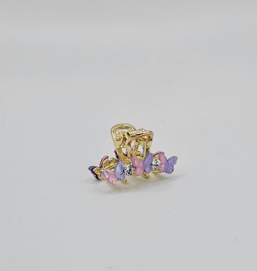 Small Rhinestone Butterfly Hair Clips Mini Butterfly Hair Clips