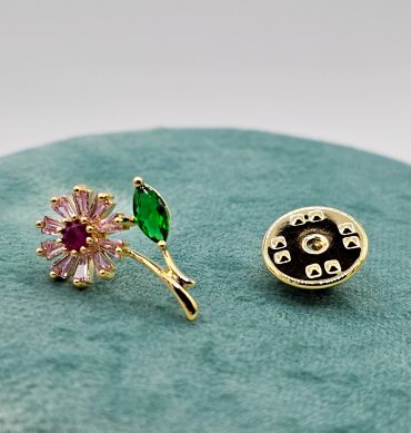 Small Full Rhinestone Crystal Brooch