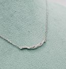 EMAMI & CO Silver Crystal Necklace